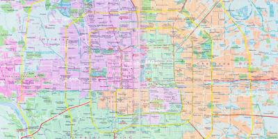 Zemljevid Pekingu zemljevid app
